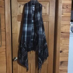Maurices plaid vest